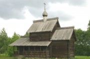 Музей деревянного зодчества Витославлицы. Церковь Успения Богородицы из деревни Никулино Любытинского района - Юрьево - Великий Новгород, город - Новгородская область