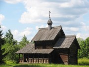 Юрьево. Музей деревянного зодчества Витославлицы. Церковь Успения Богородицы из деревни Никулино Любытинского района