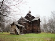 Юрьево. Музей деревянного зодчества Витославлицы. Церковь Николая Чудотворца из деревни Мякишево Хвойнинского района