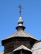 Суздаль. Музей деревянного зодчества. Церковь Воскресения Христова из с. Патакино