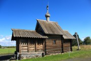 Музей-заповедник "Кижи". Церковь Воскрешения Лазаря из Муромского монастыря - Кижи, остров - Медвежьегорский район - Республика Карелия