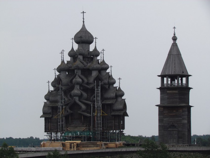 Кижи, остров. Музей-заповедник 