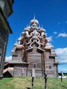 Музей-заповедник "Кижи". Церковь Спаса Преображения на Кижском погосте - Кижи, остров - Медвежьегорский район - Республика Карелия