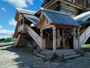 Музей-заповедник "Кижи". Церковь Спаса Преображения на Кижском погосте, Преображенская церковь (гульбище)<br>, Кижи, остров, Медвежьегорский район, Республика Карелия