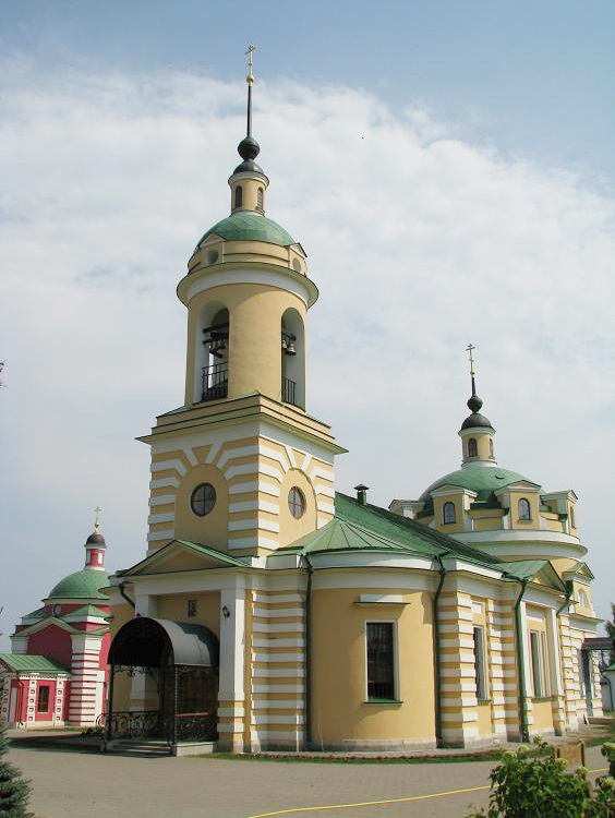 Аносино. Аносин Борисоглебский монастырь. Собор Троицы Живоначальной. фасады