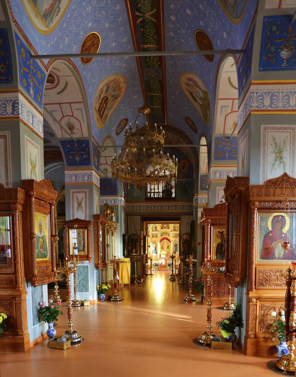 Аносин Борисоглебский монастырь. Собор Троицы Живоначальной, Аносино (Истринский городской округ и ЗАТО Восход, Московская область). интерьер и убранство