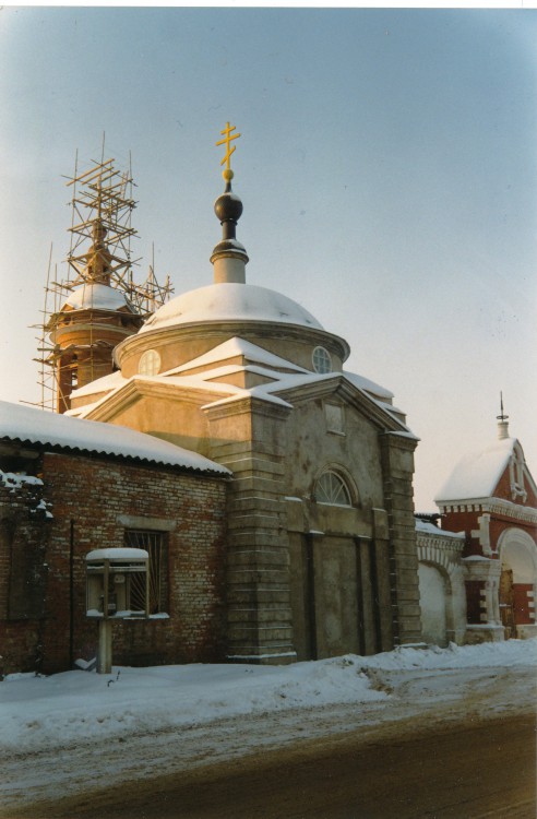 Аносино. Аносин Борисоглебский монастырь. Церковь Димитрия Ростовского. документальные фотографии