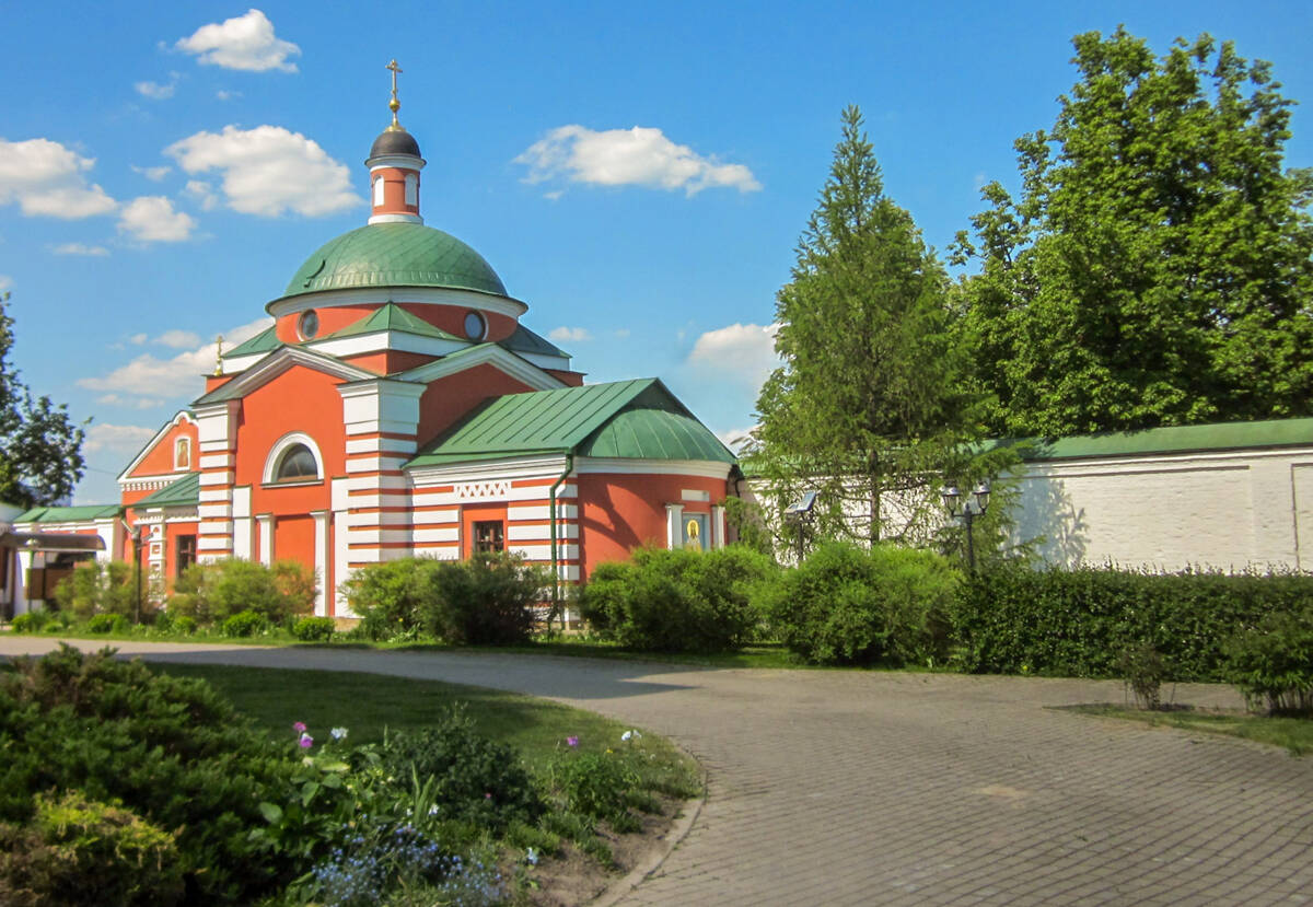 Аносин Борисоглебский монастырь. Церковь Димитрия Ростовского, Аносино (Истринский городской округ и ЗАТО Восход, Московская область). фасады