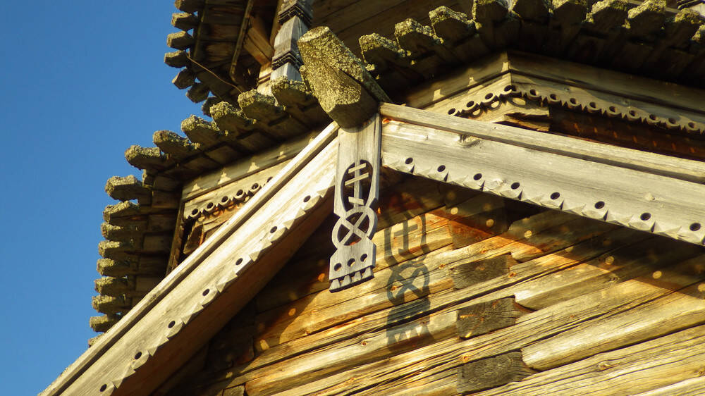 Часовня Михаила Архангела, Ерши (Кондопожский район, Республика Карелия). архитектурные детали