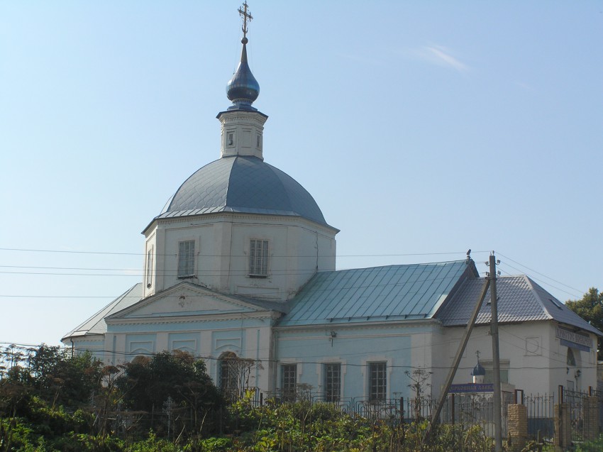 Глебовское. Церковь Рождества Пресвятой Богородицы. фасады