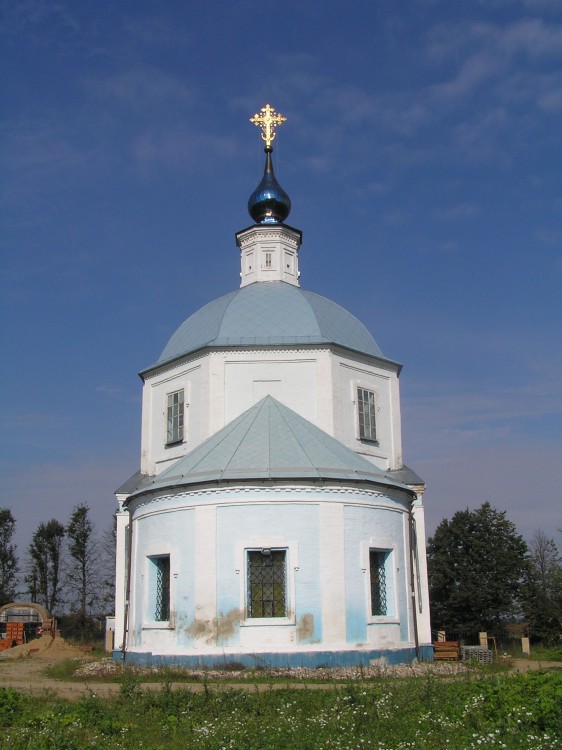 Глебовское. Церковь Рождества Пресвятой Богородицы. фасады