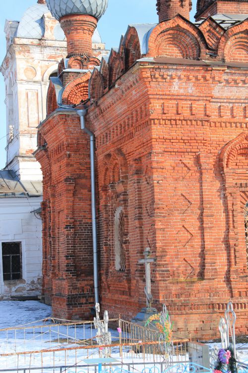 Варницы. Церковь Паисия Великого и Уара. архитектурные детали