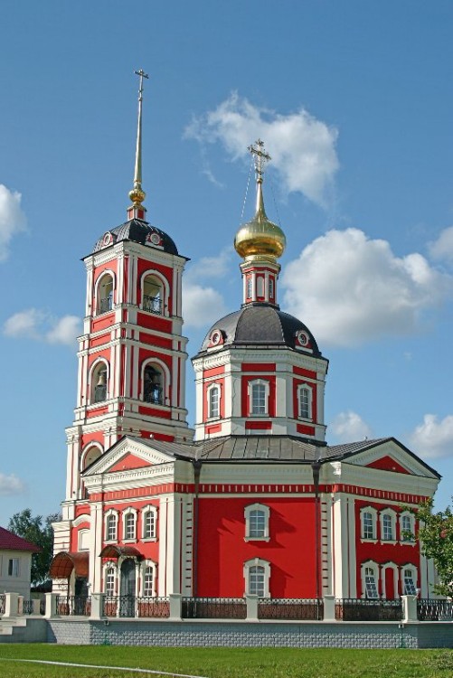 Троице-Варницкий монастырь. Собор Троицы Живоначальной (новый), Варницы (Ростовский район, Ярославская область). фасады, Троицкий собор