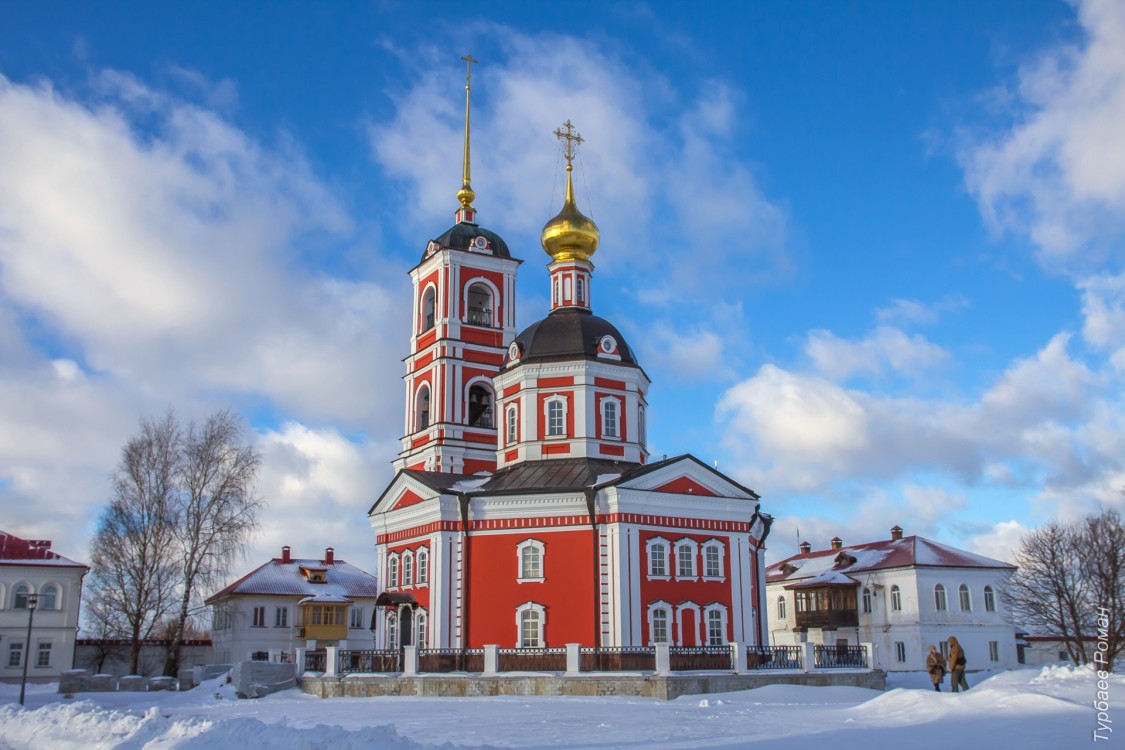 Варницы. Троице-Варницкий монастырь. Собор Троицы Живоначальной. фасады