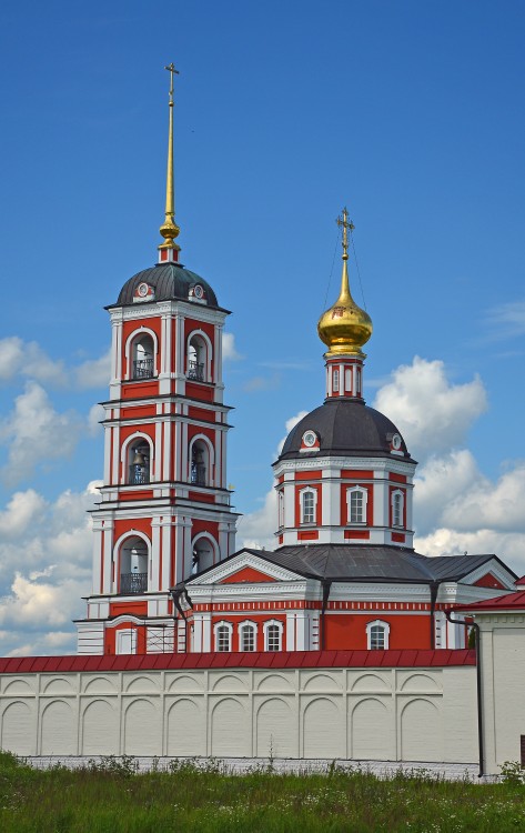 Троице-Варницкий монастырь. Собор Троицы Живоначальной (новый), Варницы (Ростовский район, Ярославская область). фасады