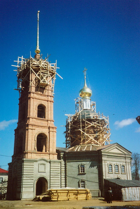 Троице-Варницкий монастырь. Собор Троицы Живоначальной (новый), Варницы (Ростовский район, Ярославская область). фасады