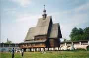 Музей деревянного зодчества. Церковь Преображения Господня из с. Спас-Вёжи - Кострома - Кострома, город - Костромская область