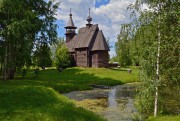 Музей деревянного зодчества. Церковь Спаса Всемилостивого из с. Фоминское, Вид с юго-востока<br>, Кострома, Кострома, город, Костромская область