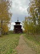 Кострома. Музей деревянного зодчества. Неизвестная часовня из д. Притыкино