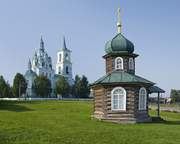 Музей этнографии. Часовня Спаса Нерукотворного Образа из д. Юрты - Нижняя Синячиха - Алапаевский район (Алапаевское МО и Махнёвское МО) - Свердловская область