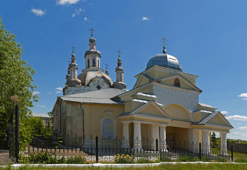 Собор Преображения Господня, Шадринск (Шадринский район и г. Шадринск, Курганская область). общий вид в ландшафте