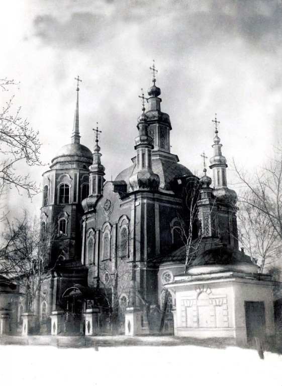 Собор Преображения Господня, Шадринск (Шадринский район и г. Шадринск, Курганская область). архивная фотография, Старинное фото из архивов Шадринской епархии
