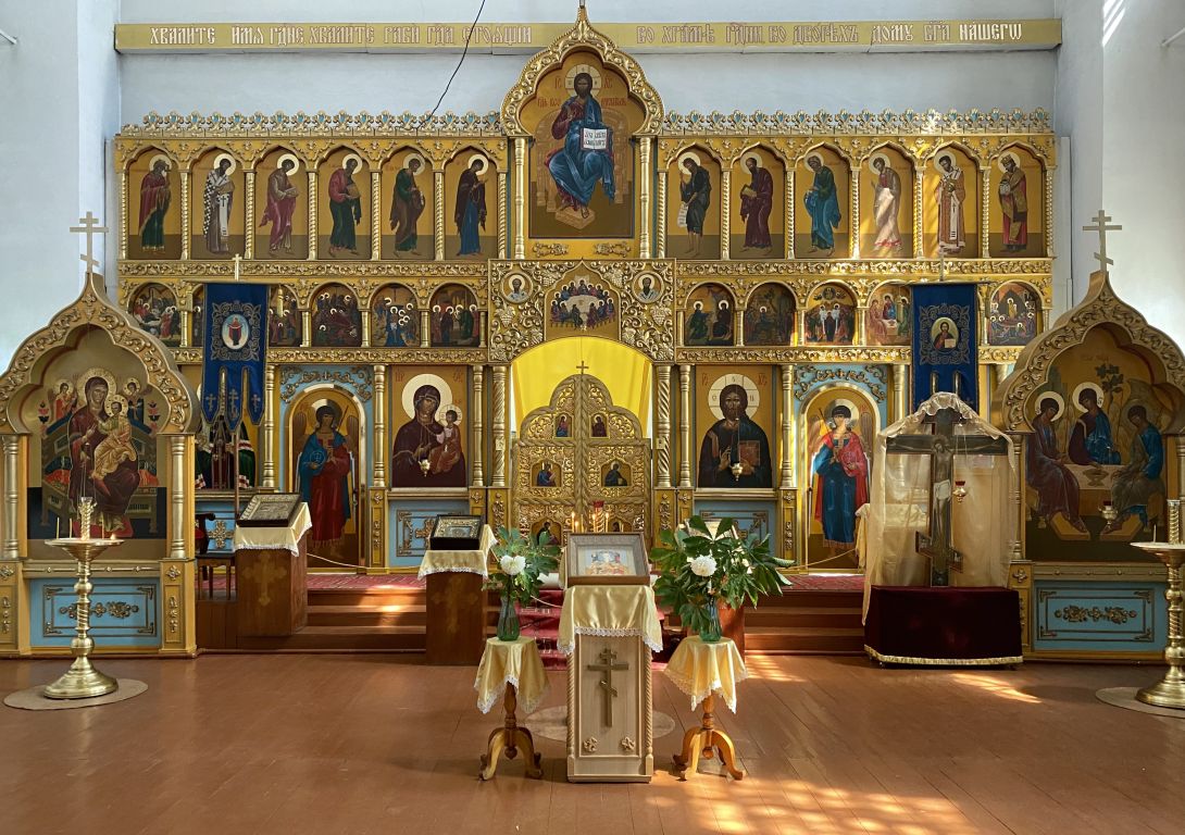 Собор Преображения Господня, Шадринск (Шадринский район и г. Шадринск, Курганская область). интерьер и убранство, Иконостас