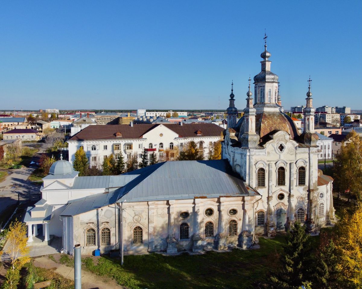 Собор Преображения Господня, Шадринск (Шадринский район и г. Шадринск, Курганская область). фасады, Южный фасад