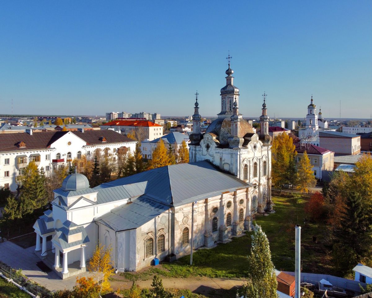 Собор Преображения Господня, Шадринск (Шадринский район и г. Шадринск, Курганская область). фасады, Вид с ЮЗ