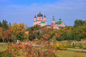 Феофания. Пантелеимоновский женский монастырь в Феофании