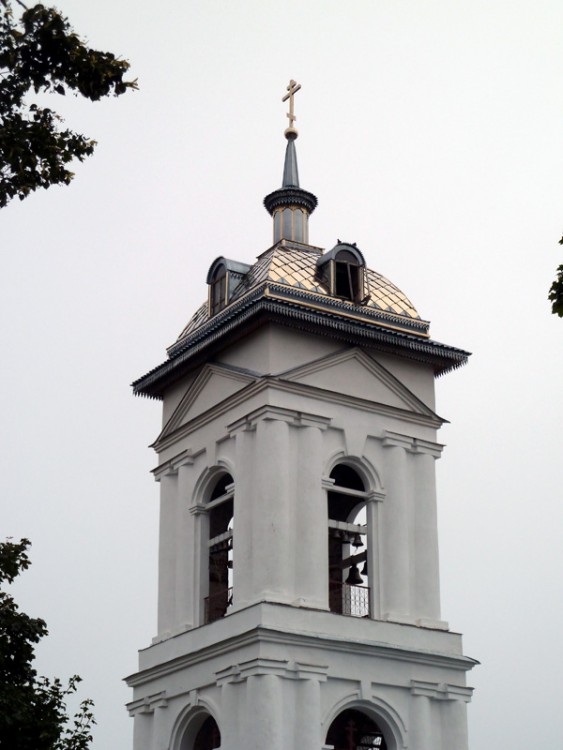 Церковь Троицы Живоначальной, Козьмодемьянск (Козьмодемьянск, город, Республика Марий Эл). архитектурные детали, завершение колокольни