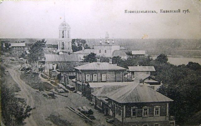 Козьмодемьянск. Церковь Троицы Живоначальной. архивная фотография, Фото с сайта forum.vgd.ru