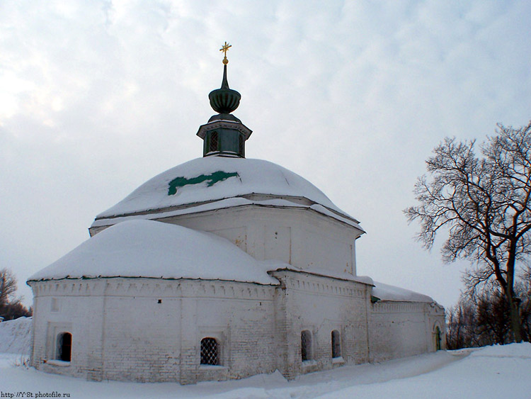 Суздаль. Церковь Николая Чудотворца. фасады, Пятницкая