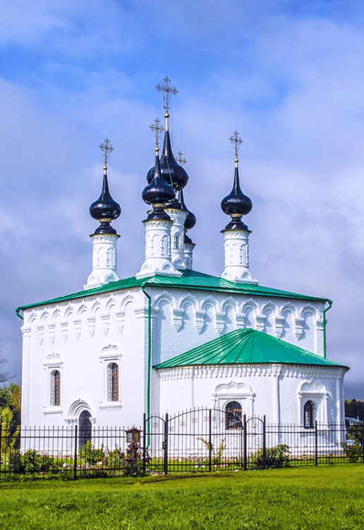 Церковь Входа Господня в Иерусалим, Суздаль (Суздальский район, Владимирская область). фасады