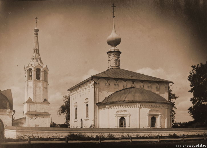 Церковь Входа Господня в Иерусалим, Суздаль (Суздальский район, Владимирская область). архивная фотография, Фото с сайта photosuzdal.ru  Фото начала 20-го века.