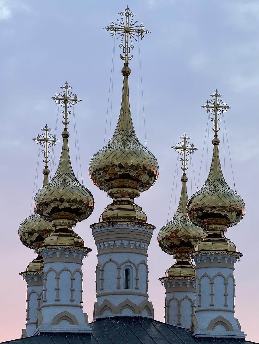 Главы, архитектурные детали. Церковь Входа Господня в Иерусалим, Суздаль (Суздальский район, Владимирская область)