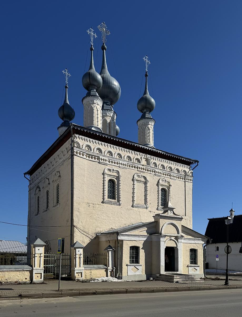 Вид с северо-запада, фасады. Церковь Смоленской иконы Божией Матери, Суздаль (Суздальский район, Владимирская область)