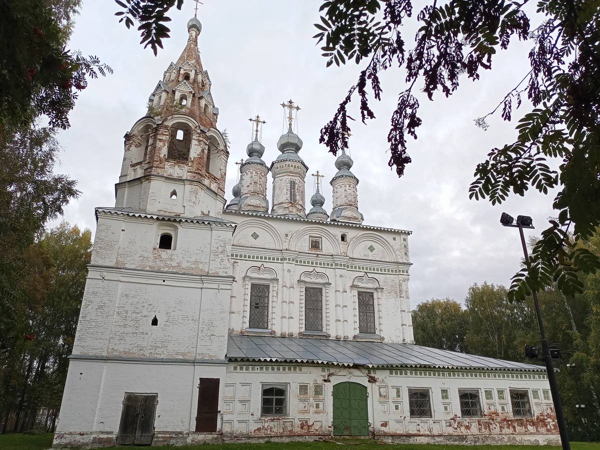 Церковь Преображения Господня, Великий Устюг (Великоустюгский район, Вологодская область). фасады