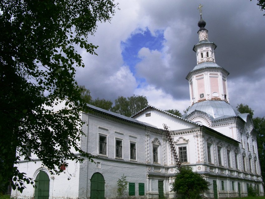 Церковь Сретения Господня, Великий Устюг (Великоустюгский район, Вологодская область). архитектурные детали, вид с юга