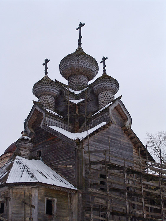 Палтога. Церковь Богоявления Господня. фасады