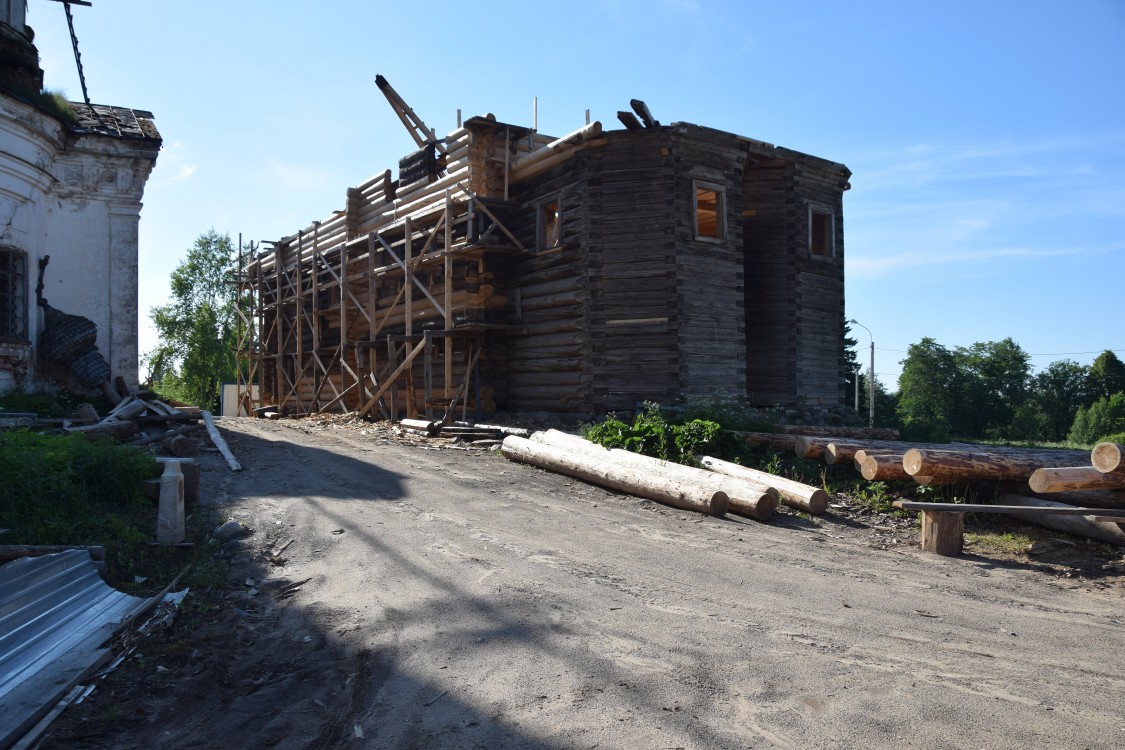 Палтога. Церковь Богоявления Господня. документальные фотографии