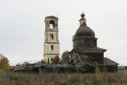 Церковь Воздвижения Креста Господня, вид с юга<br>, Ухтома, Вашкинский район, Вологодская область