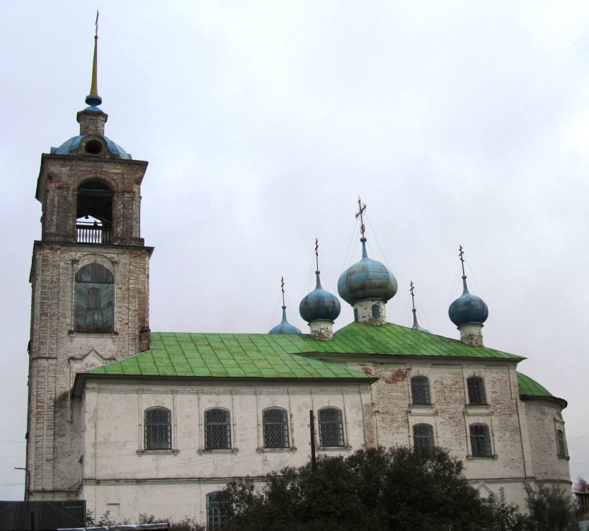 Дмитриево. Церковь Благовещения Пресвятой Богородицы. фасады, вид с юга