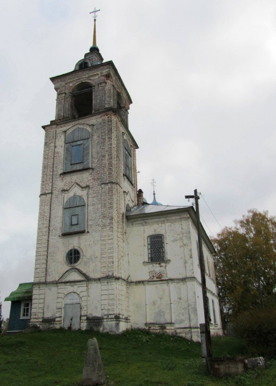 Дмитриево. Церковь Благовещения Пресвятой Богородицы. фасады, западный фасад