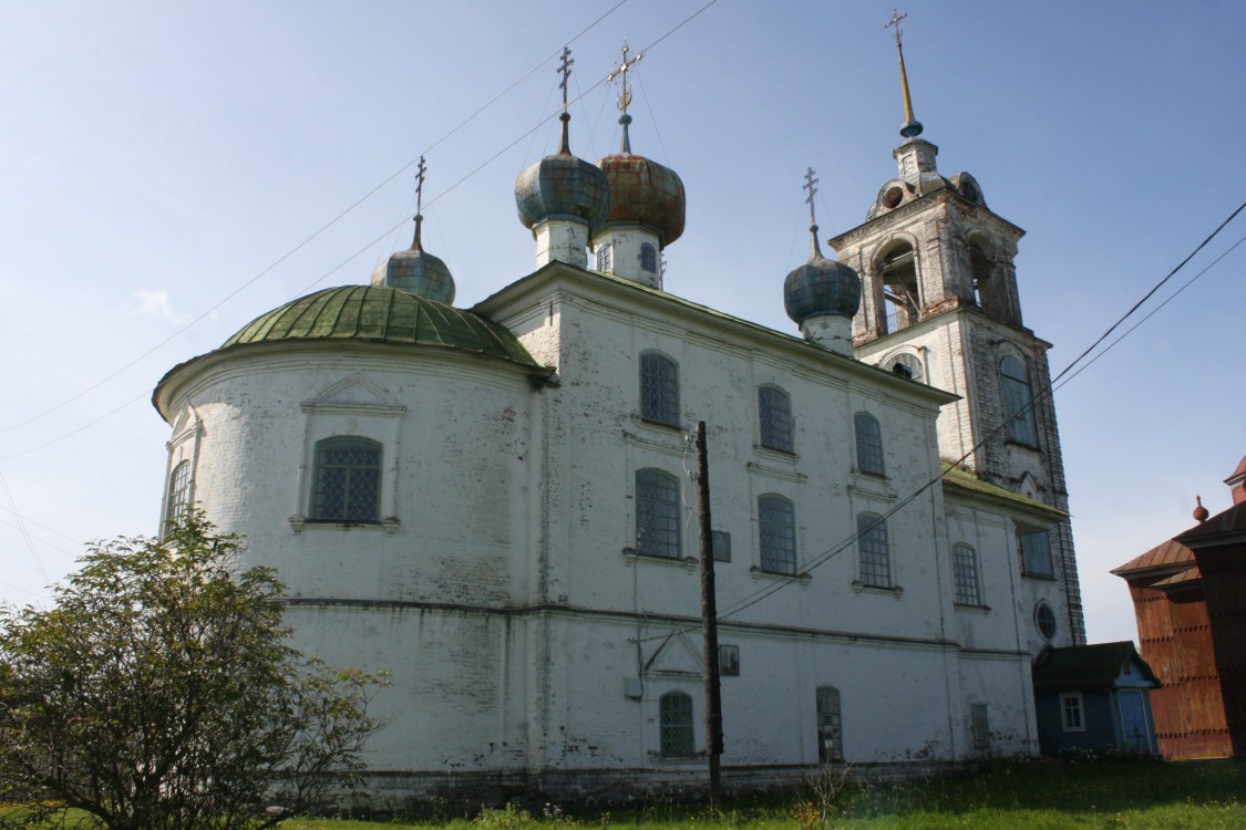 Дмитриево. Церковь Благовещения Пресвятой Богородицы. фасады