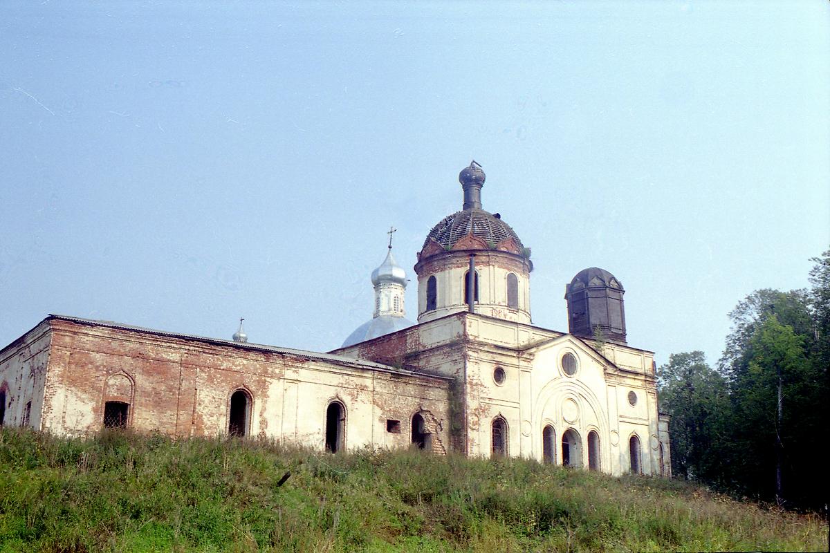 фасады. Церковь Михаила Архангела, Семенка (Никольский район, Вологодская область)