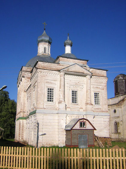 Семенка. Церковь Георгия Победоносца. фасады, Георгиевская церковь