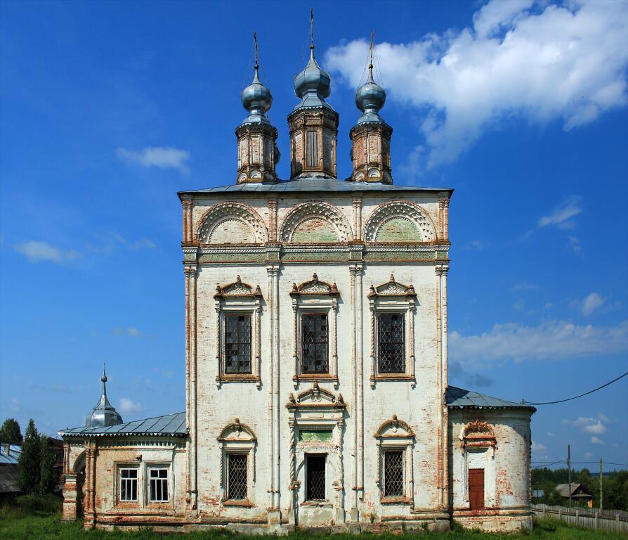 Собор Воскресения Христова, Лальск (Лузский район, Кировская область). фасады