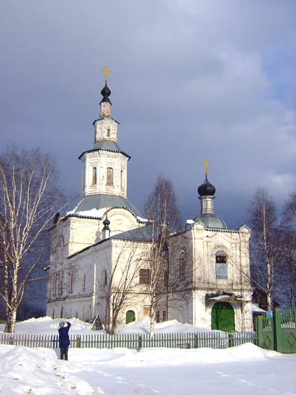 Лальск. Церковь Благовещения Пресвятой Богородицы. фасады, Благовещенская церковь (1732-62)