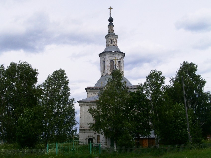 Лальск. Церковь Благовещения Пресвятой Богородицы. фасады, вид с запада
